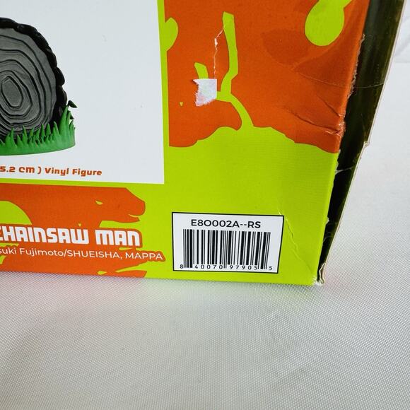 Chainsaw Man Pochita On A Log 8inch Vinyl Figure Built By Culturefly Crunchyroll - Picture 6 of 9